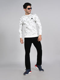 Killer Men White Printed Sweat Shirts