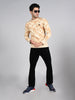 Killer Men Beige Printed Sweat Shirts
