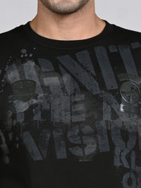 Killer Men Olive Printed Sweat Shirts