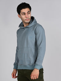 Killer Men Blue Hooded Sweat Shirts