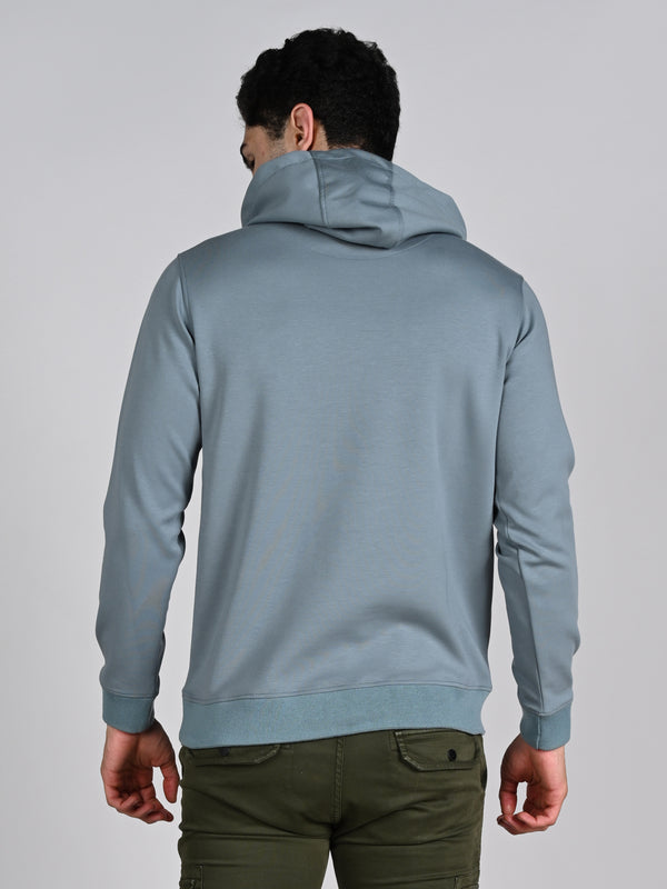 Killer Men Blue Hooded Sweat Shirts