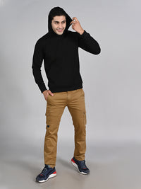 Killer Men Black Hooded Sweat Shirts