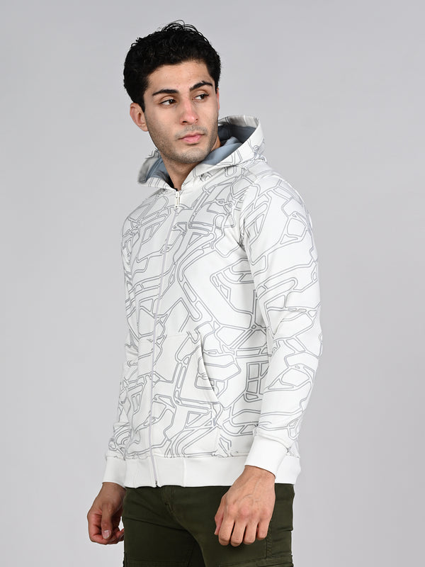 Killer Men White Hooded Sweat Shirts