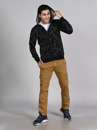 Killer Men Black Hooded Sweat Shirts