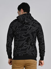 Killer Men Black Hooded Sweat Shirts
