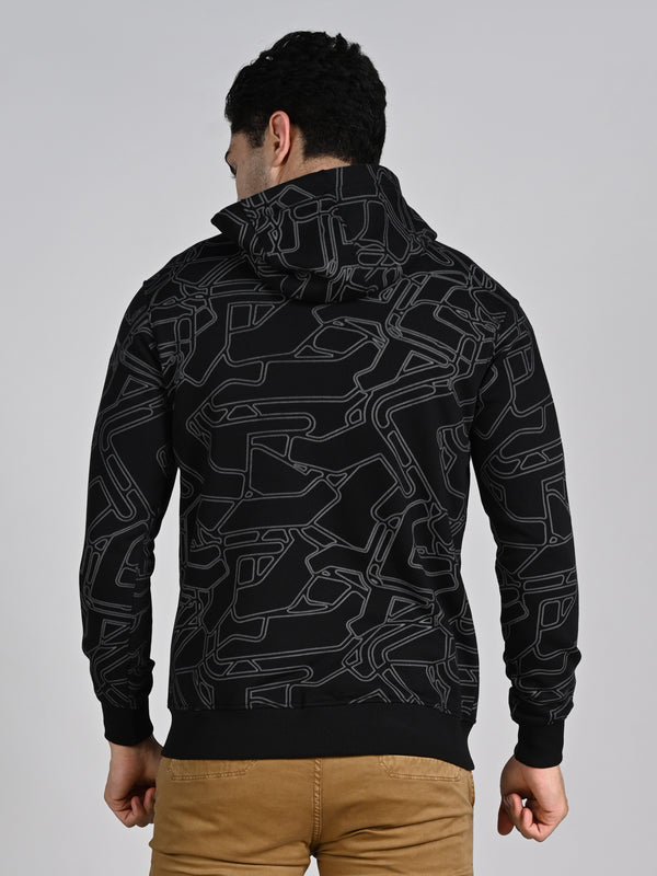 Killer Men Black Hooded Sweat Shirts