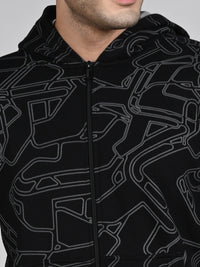 Killer Men Black Hooded Sweat Shirts