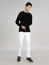 Killer Men Round Neck Balck Sweaters