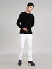 Killer Men Round Neck Balck Sweaters