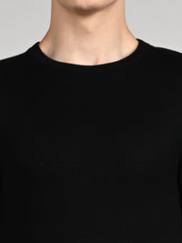 Killer Men Round Neck Balck Sweaters