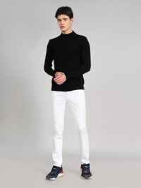 Killer Men High Neck Black Sweaters