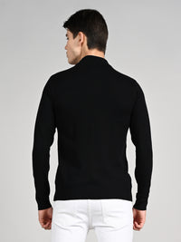 Killer Men High Neck Black Sweaters