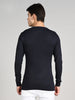 Killer Men Round Neck Blue Sweaters