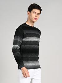 Killer Men Round Neck Balck Sweaters
