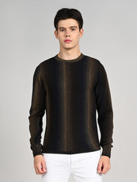 Killer Men Round Neck Navy Sweaters