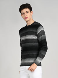 Killer Men Round Neck Balck Sweaters