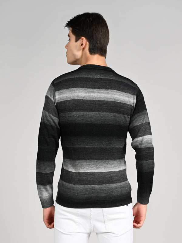 Killer Men Round Neck Balck Sweaters
