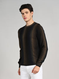 Killer Men Round Neck Navy Sweaters