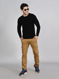 Killer Men Round Neck Balck Sweaters