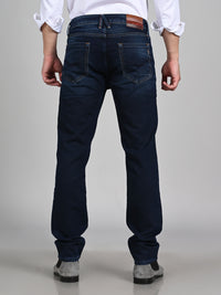 Killer Men Dark Blue Solid Slim Fit Jeans