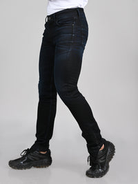Killer Men Dark Blue Solid Slim Fit Jeans