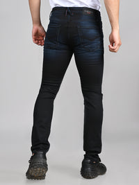 Killer Men Dark Blue Solid Slim Fit Jeans