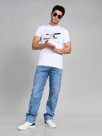 Killer Men Light Blue Solid Slim Fit Jeans
