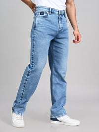 Killer Men Light Blue Solid Slim Fit Jeans