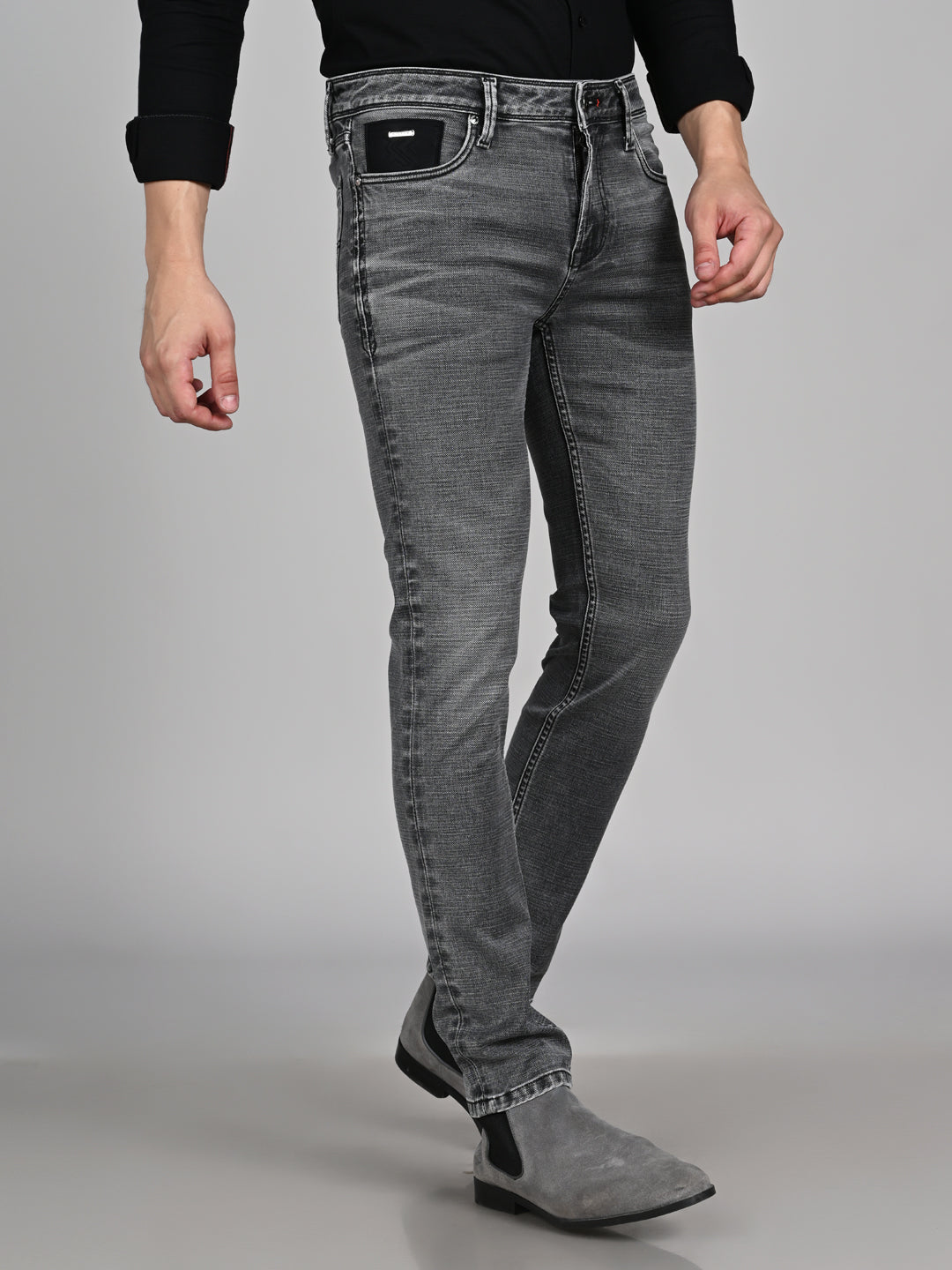 Killer Men Grey Slim Fit Jeans