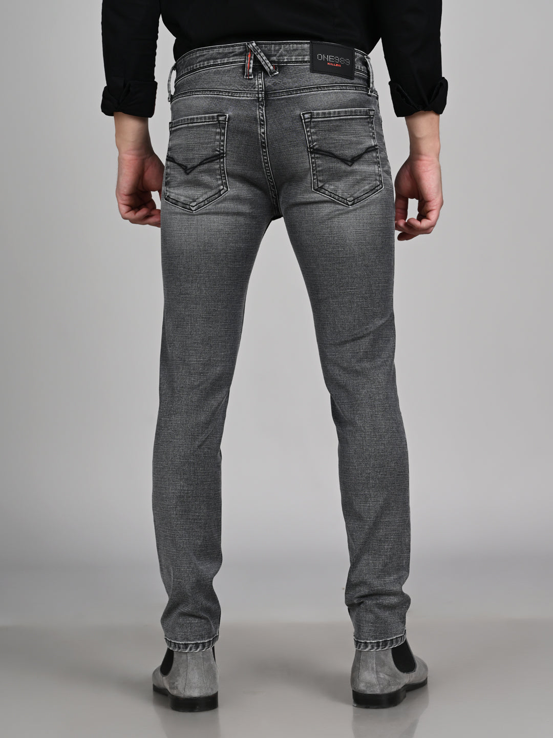 Killer Men Grey Slim Fit Jeans