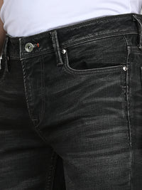 Killer Men Dark Grey Solid Slim Fit Jeans