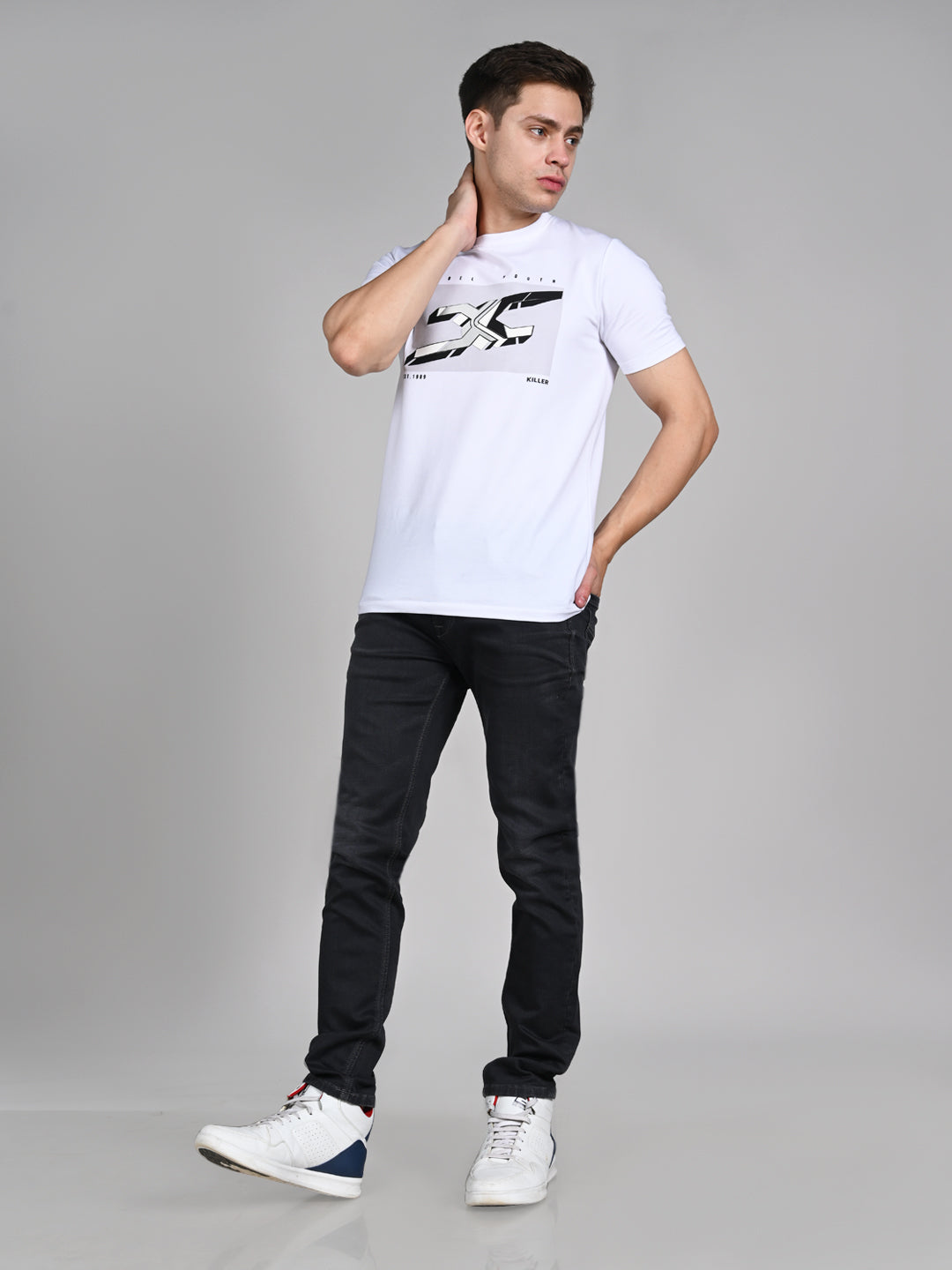 Killer Men Grey Slim Fit Jeans