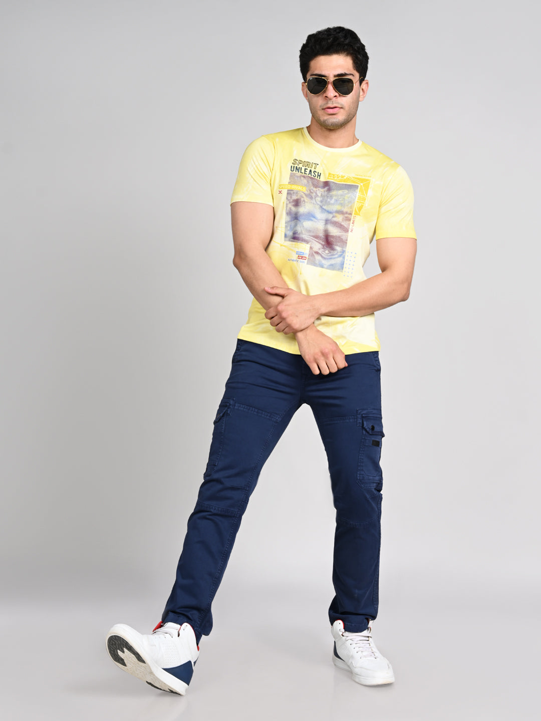 Killer Men Navy Solid Cargo