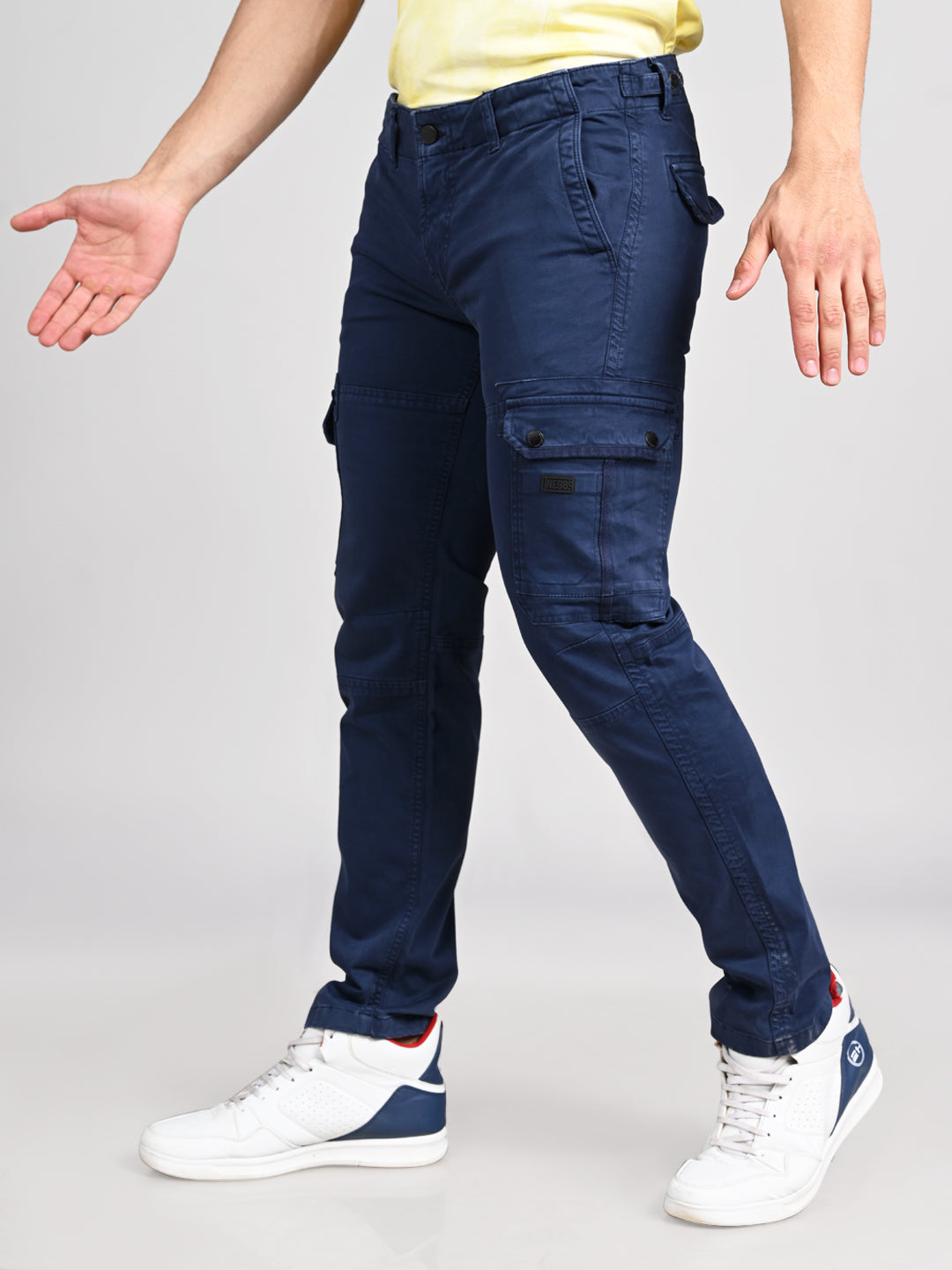 Killer Men Navy Solid Cargo