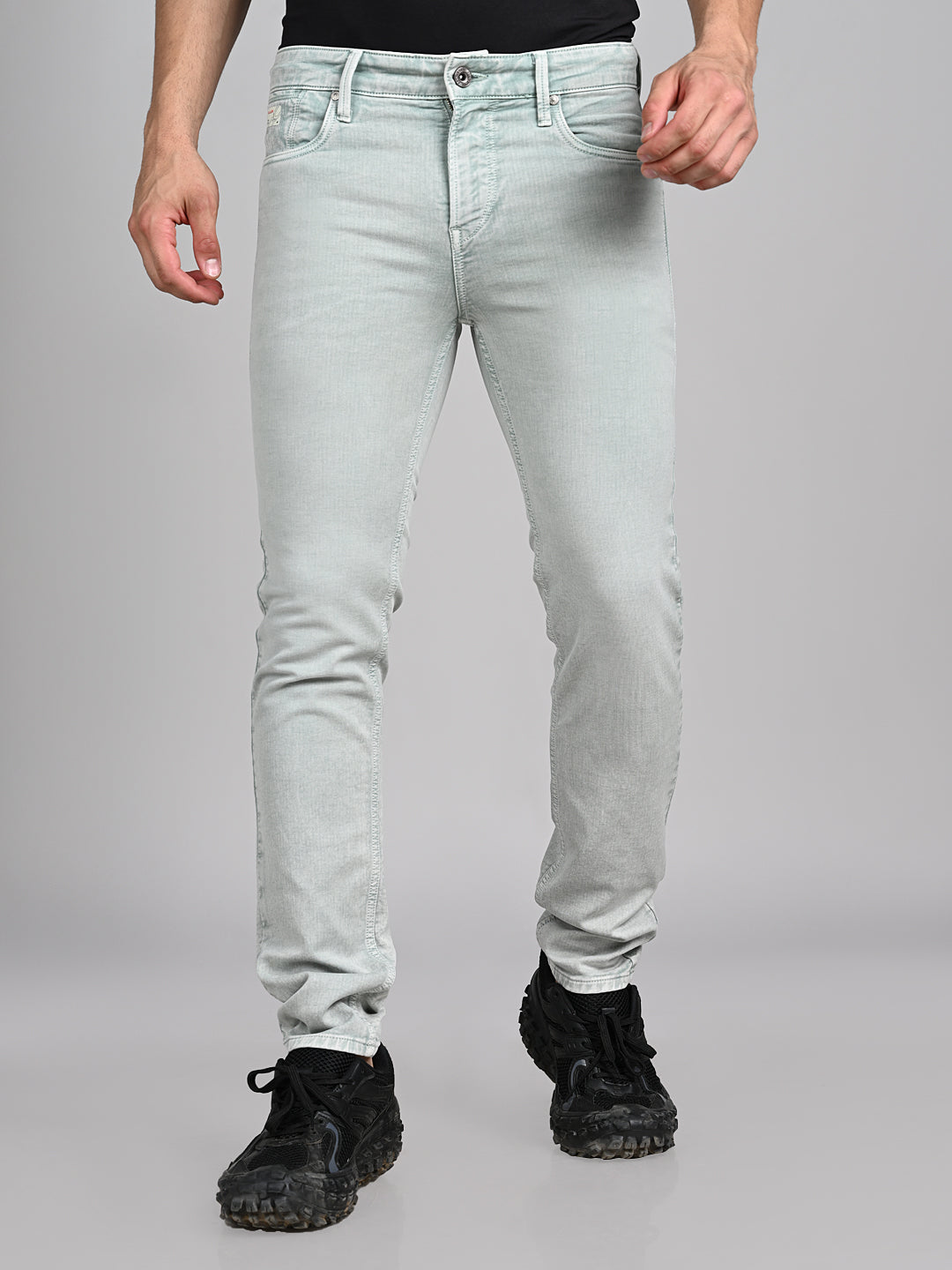Killer Men Light Green Slim Fit Jeans