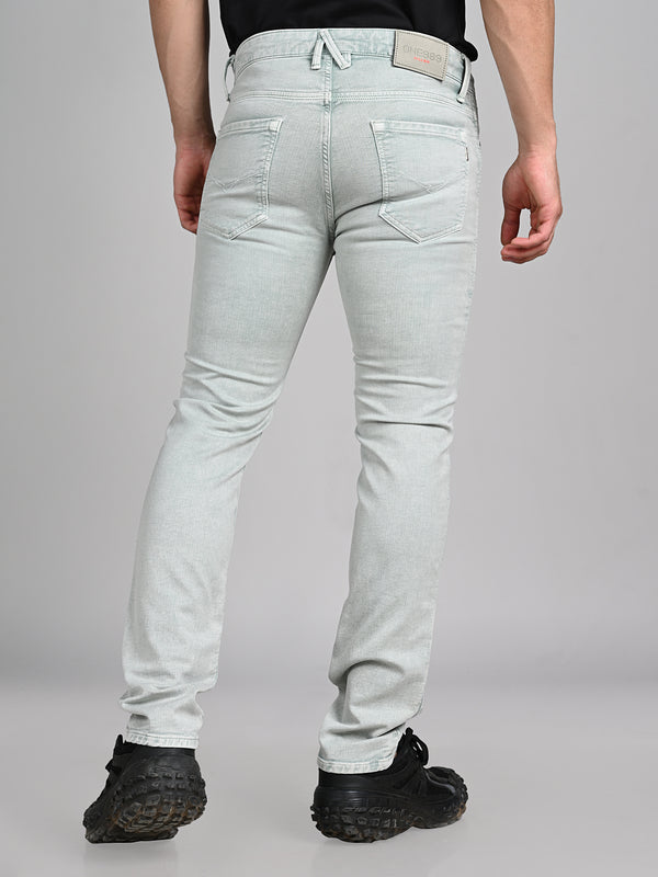 Killer Men Light Green Slim Fit Jeans
