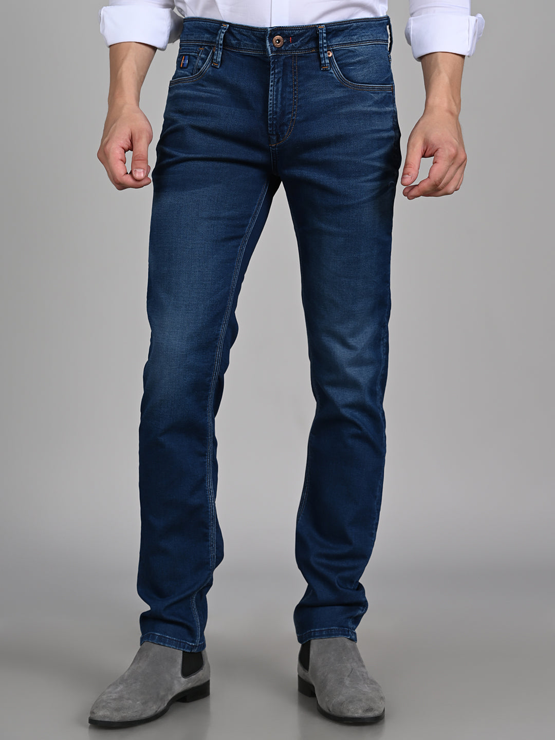 Killer Men Dark Blue Skinny Fit Jeans