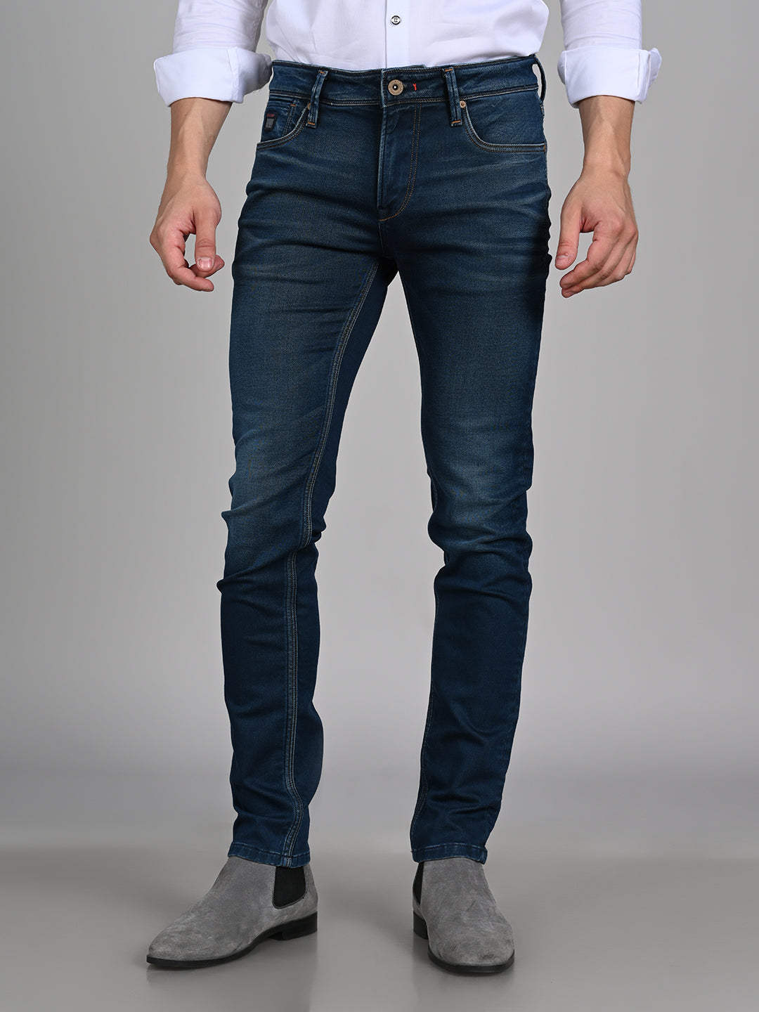 Killer Men Blue Skinny Fit Jeans