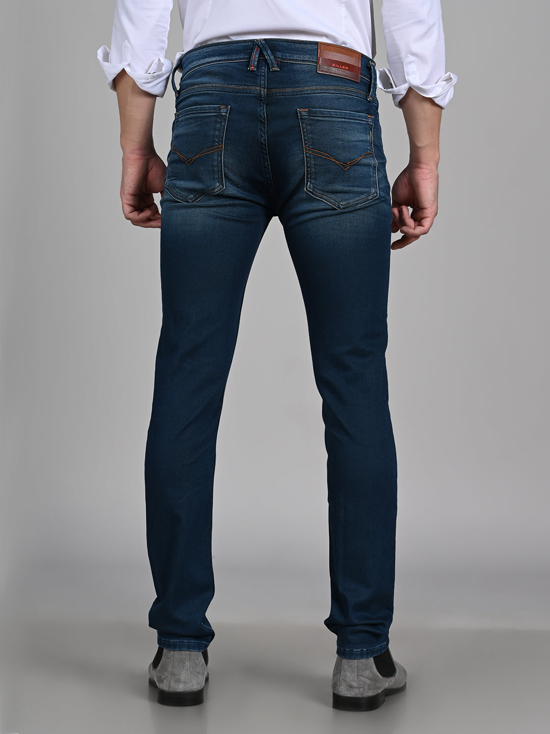 Killer Men Blue Skinny Fit Jeans