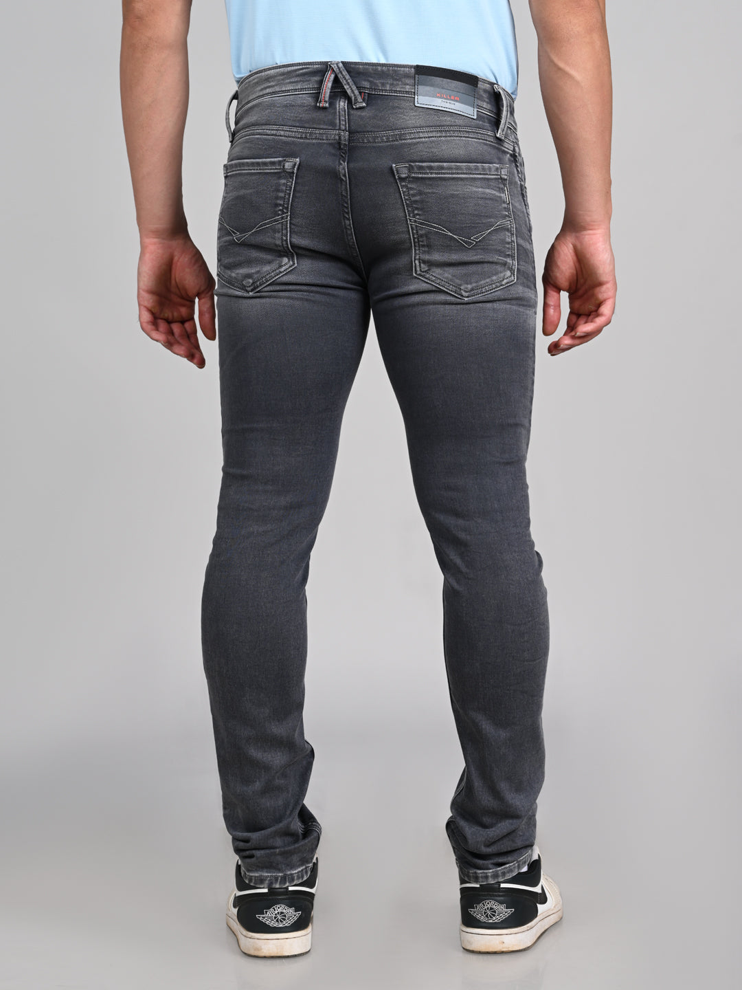 Killer Men Grey Skinny Fit Jeans