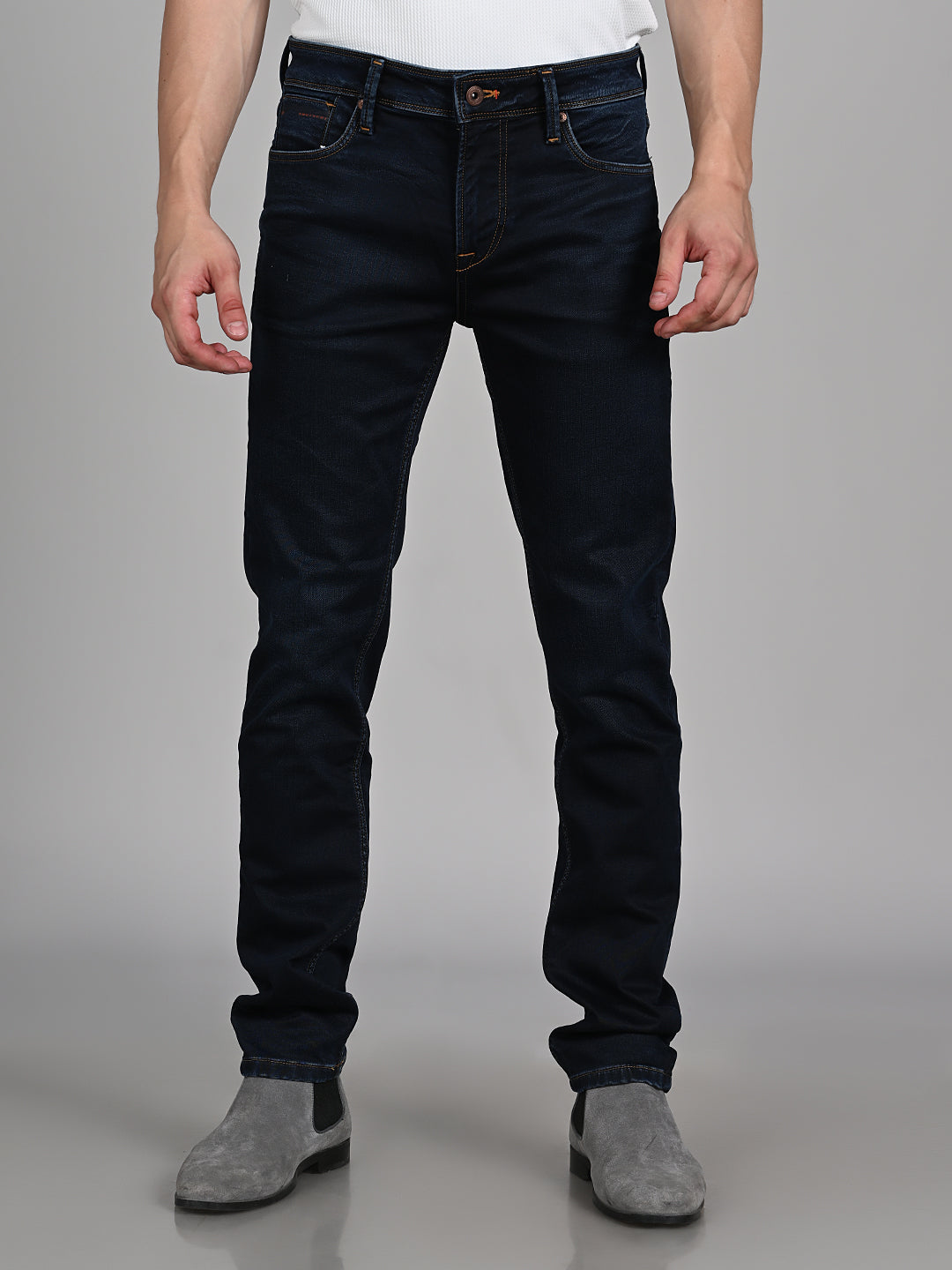 Killer Men Dark Blue Skinny Fit Jeans