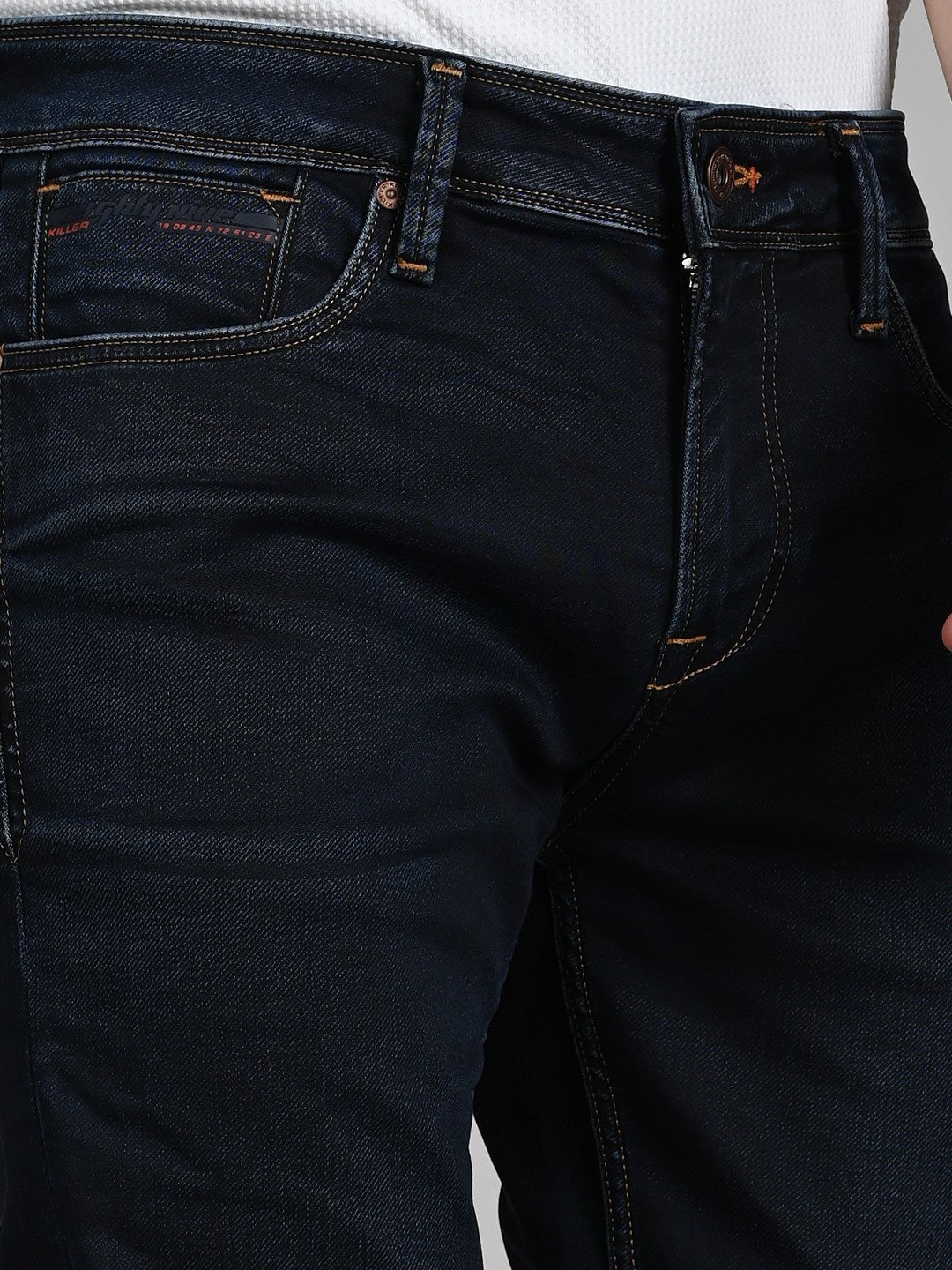 Killer Men Dark Blue Skinny Fit Jeans