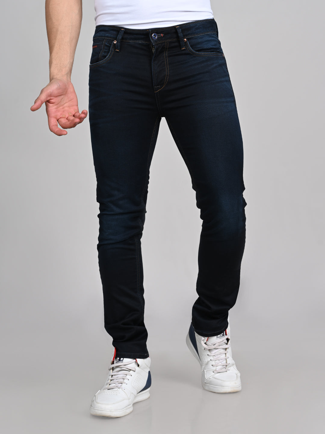 Killer Men Dark Blue Skinny Fit Jeans