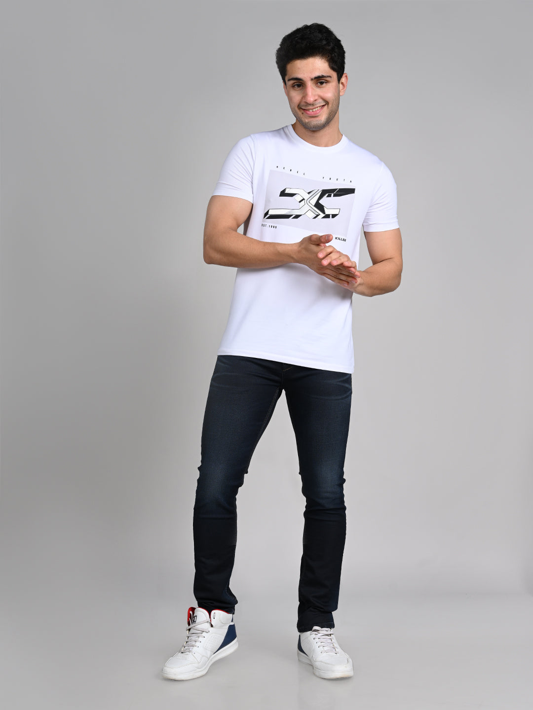 Killer Men Dark Blue Skinny Fit Jeans