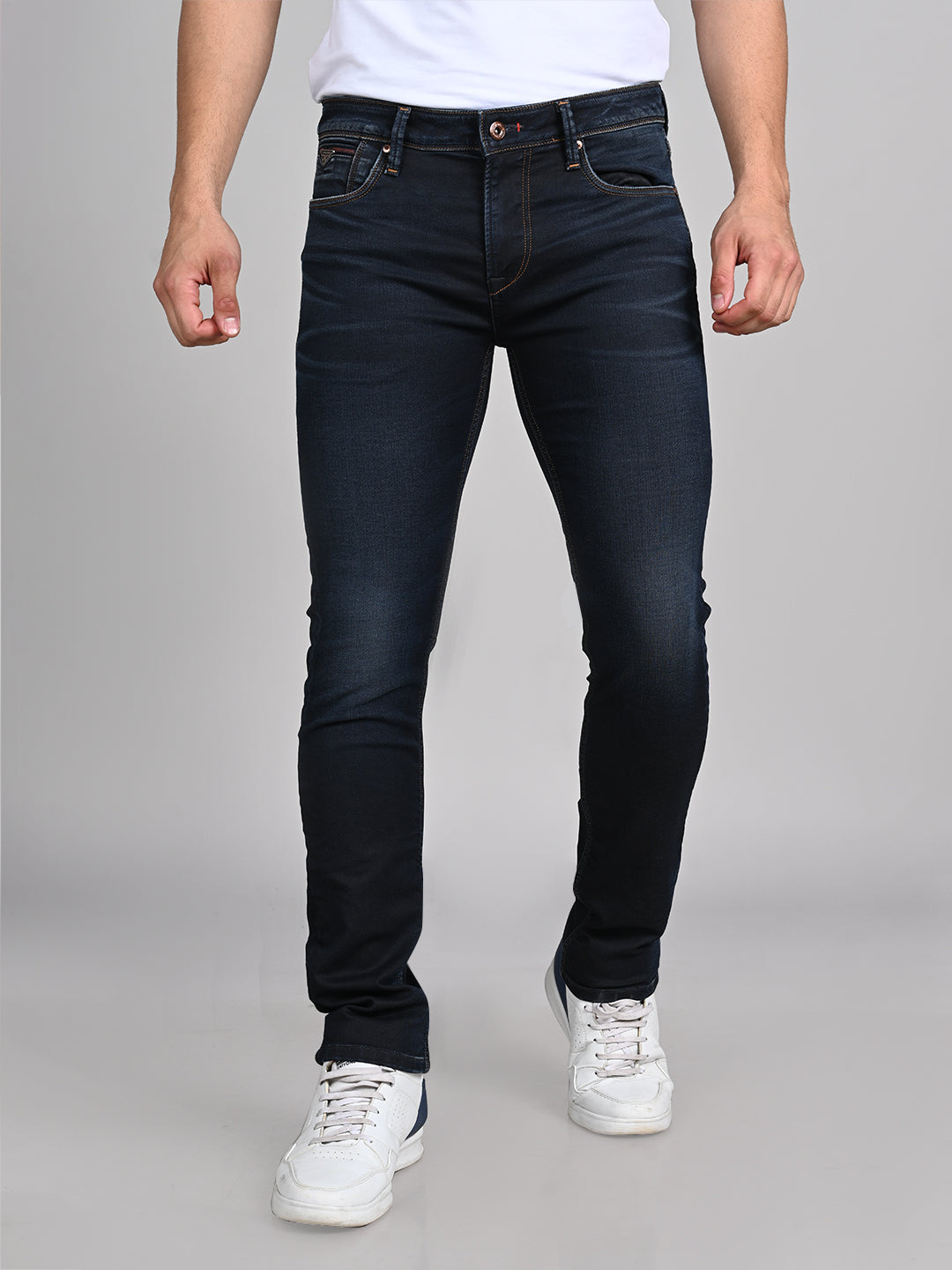 Killer Men Dark Blue Skinny Fit Jeans
