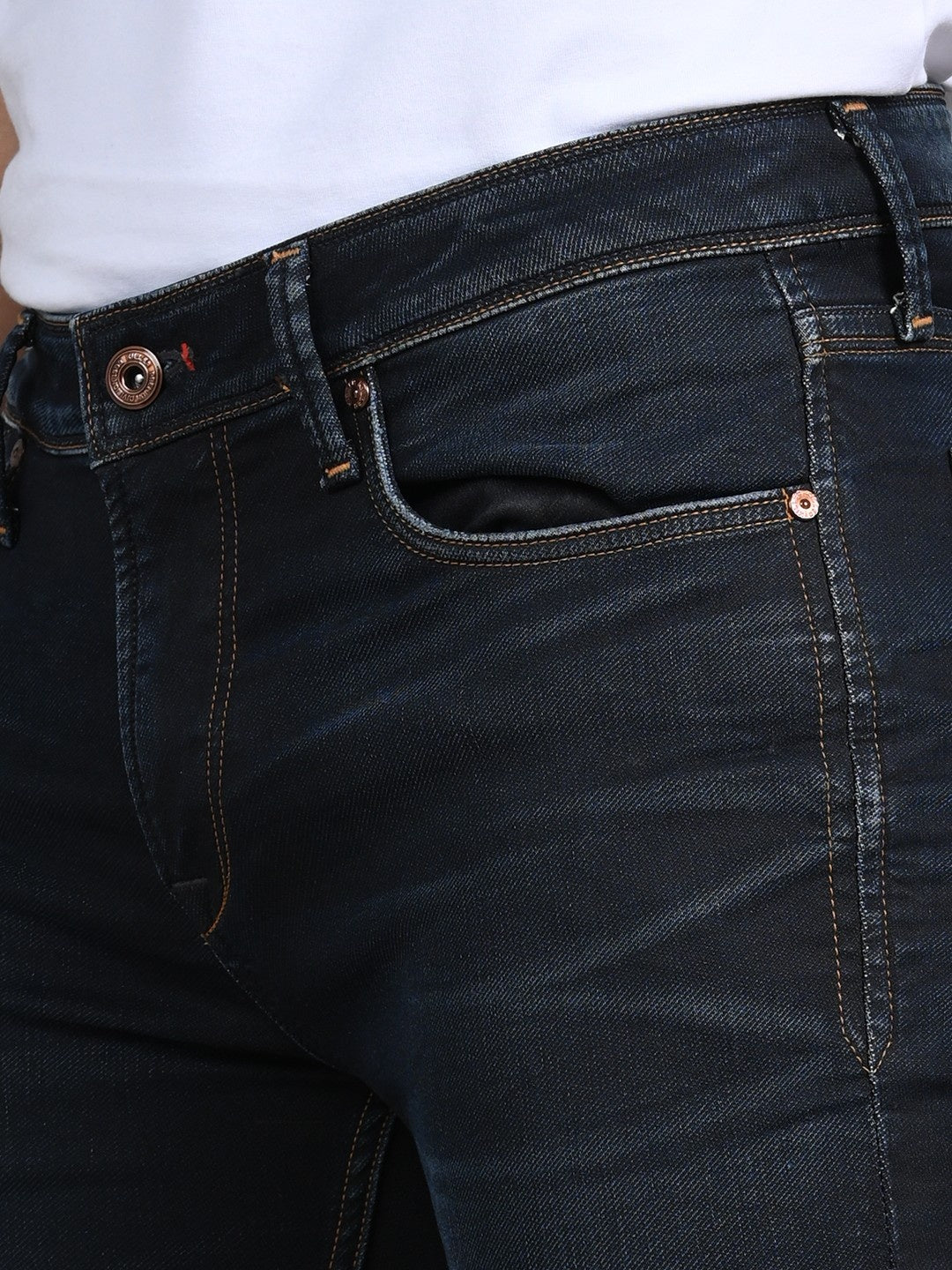 Killer Men Dark Blue Skinny Fit Jeans