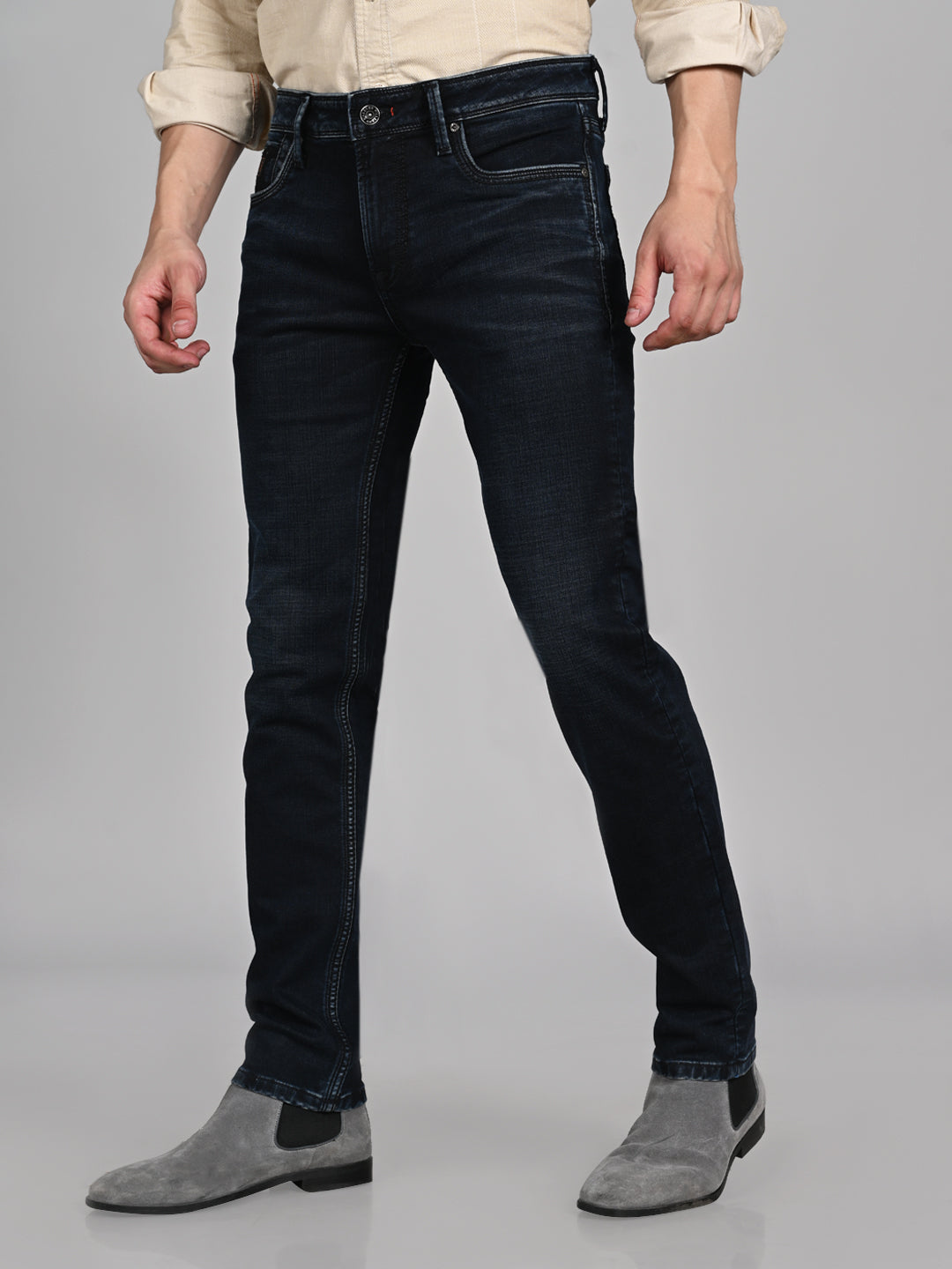 Killer Men Dark Blue Skinny Fit Jeans