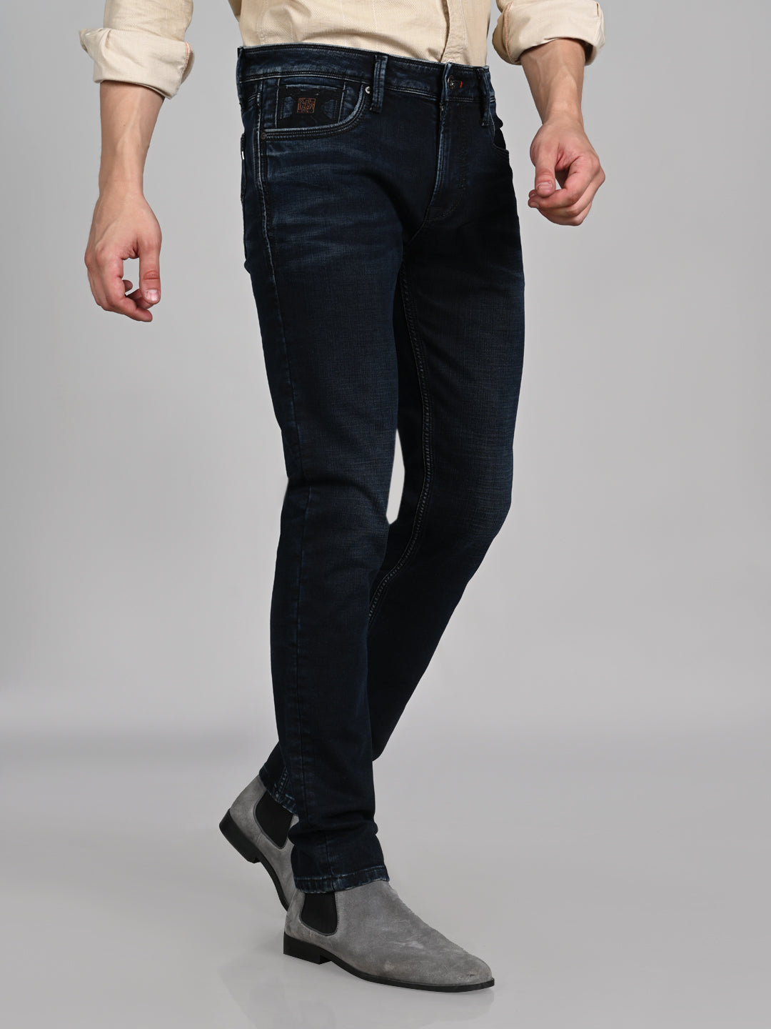 Killer Men Dark Blue Skinny Fit Jeans