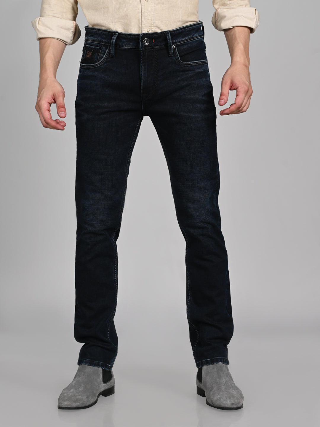 Killer Men Dark Blue Skinny Fit Jeans