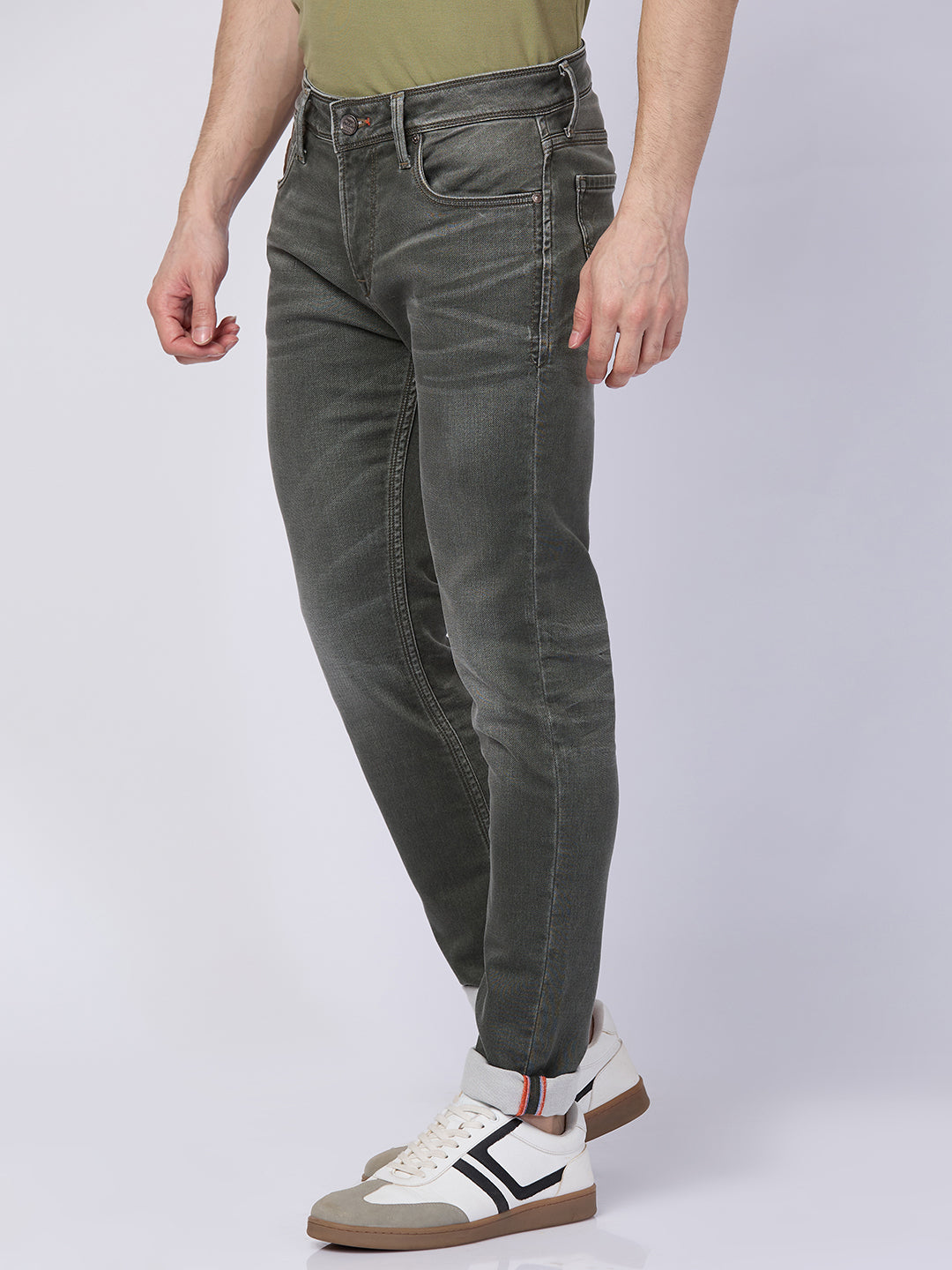 Killer Men Green Skinny Fit Jeans